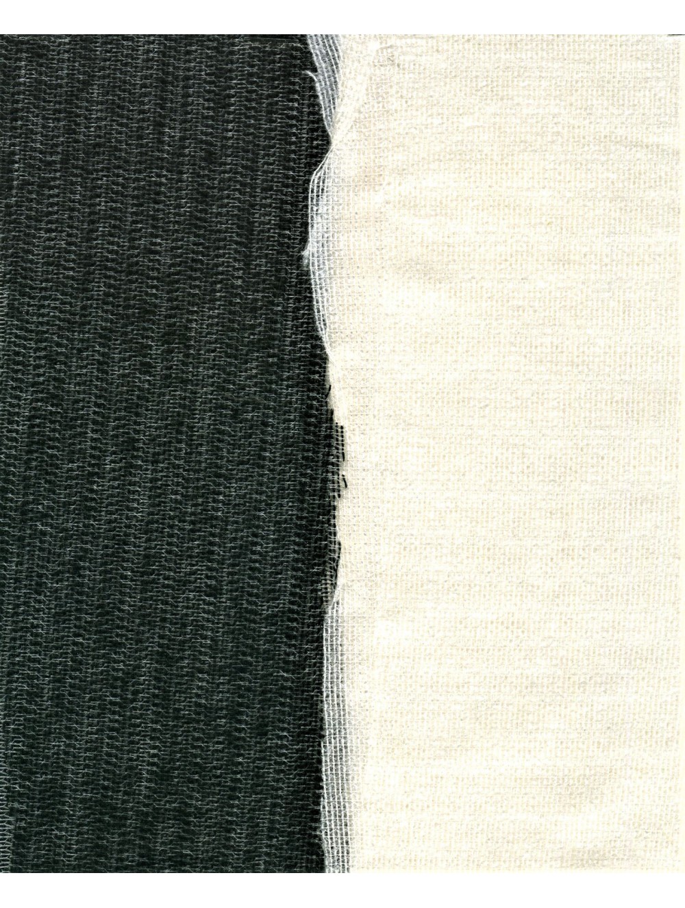 THERMO ADHESIVE TEXTILE 90 cm WHITE - BLACK (WHOLESALE)