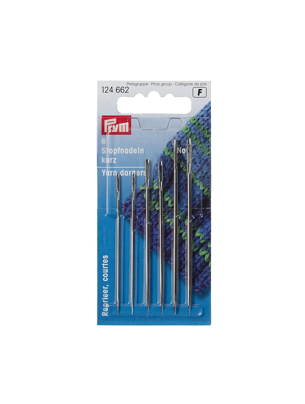 DARNING NEEDLES , SHORT ,No5/0-1/0 , assorted