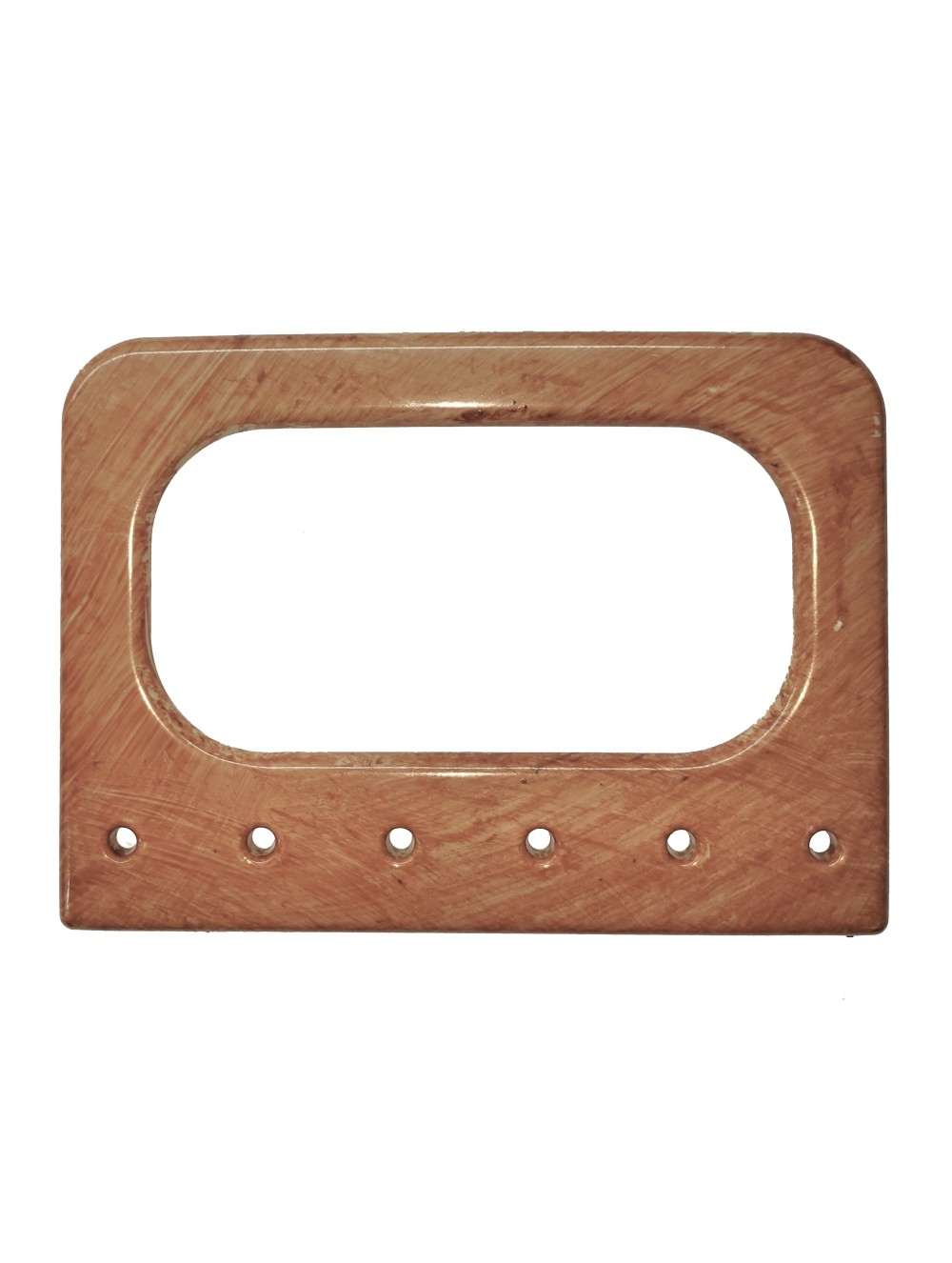 BAG PLASTIC HANDLE BEIGE 2 PCS (WHOLESALE)