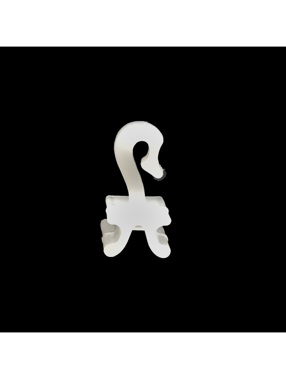 MOUNT HOOK - 1000 PCS FOR CURTAIN ( SQUARE)