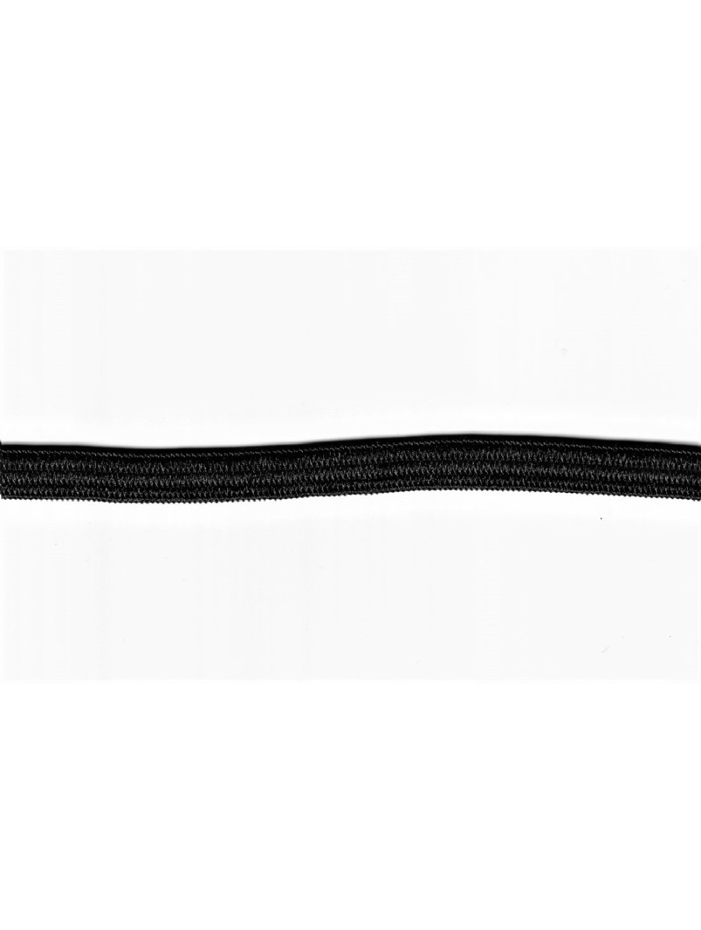 ΛΑΣΤΙΧΟ ΠΛΕΚΤΟ 5 mm , ΜΑΥΡΟ - ΤΟΠΙ , ΧΟΝΔΡΙΚΗ