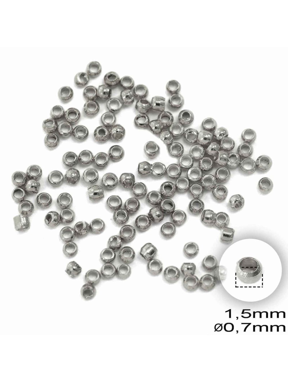 ΣΤΟΠΑΚΙΑ ΜΠΡΟΥΤΖΙΝΑ 1,5 mm ( ΧΟΝΔΡΙΚΗ)