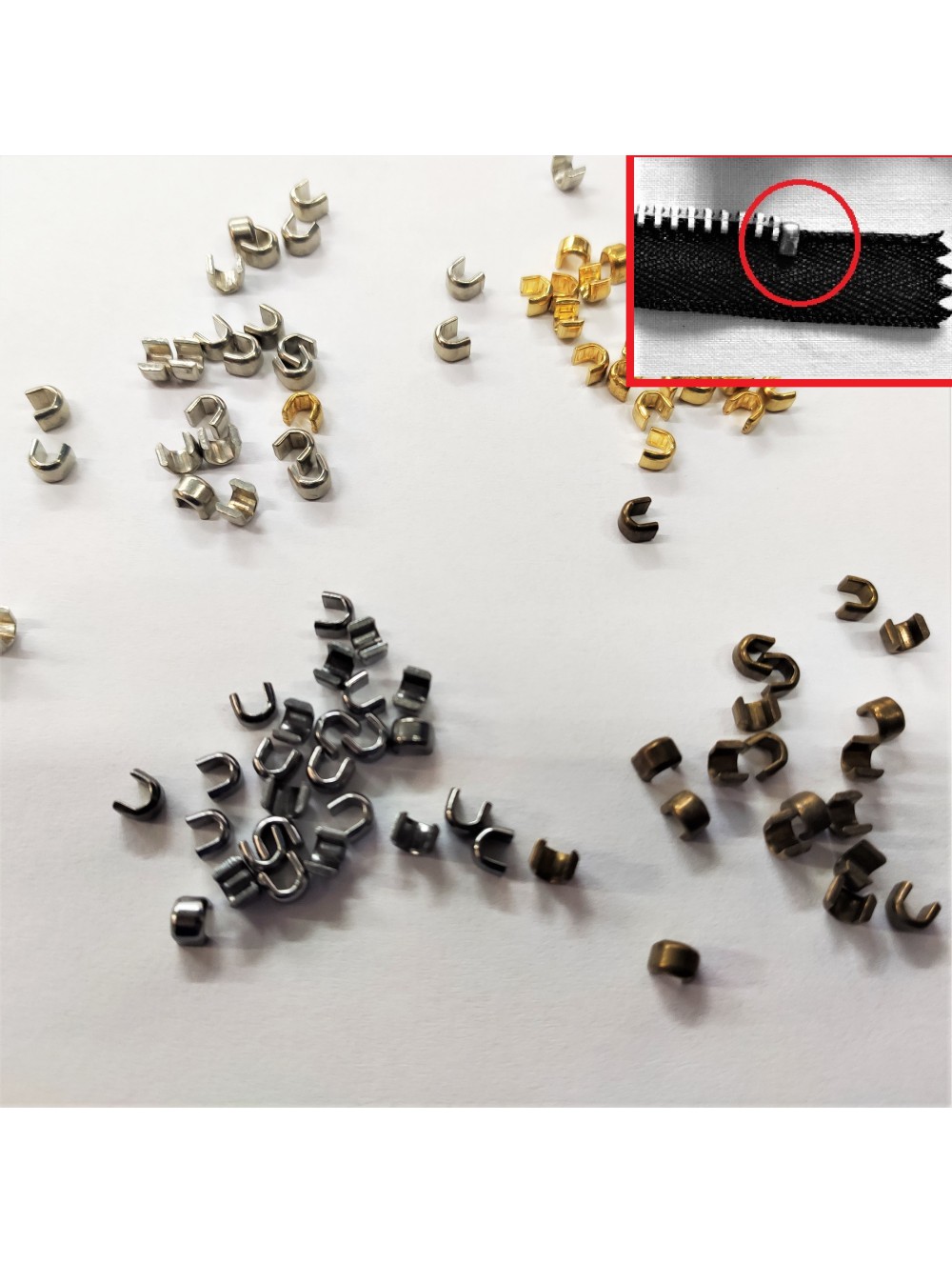 ZIPPER STOP - BIG ( UPPER SIDE ) WHOLESALE