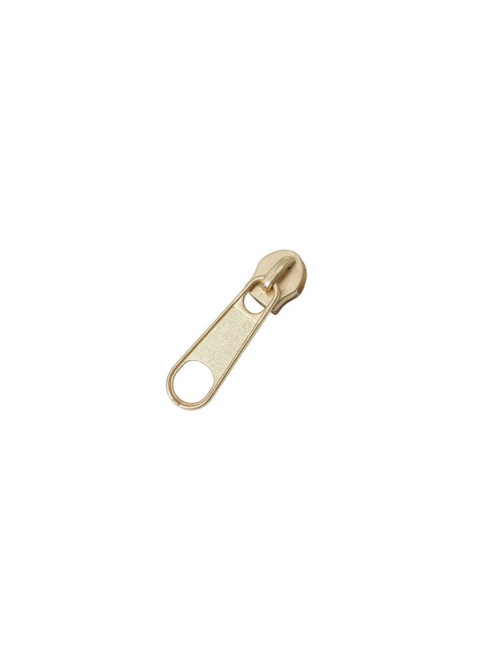 SLIDER No 7 NYLON NON-LOCK , GOLD (WHOLESALE)