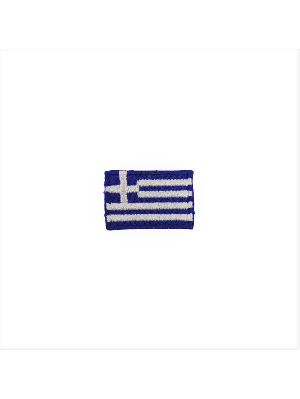THERMOADHESIVE GREEK FLAG - 2.5 x 1.6 cm (WHOLESALE)