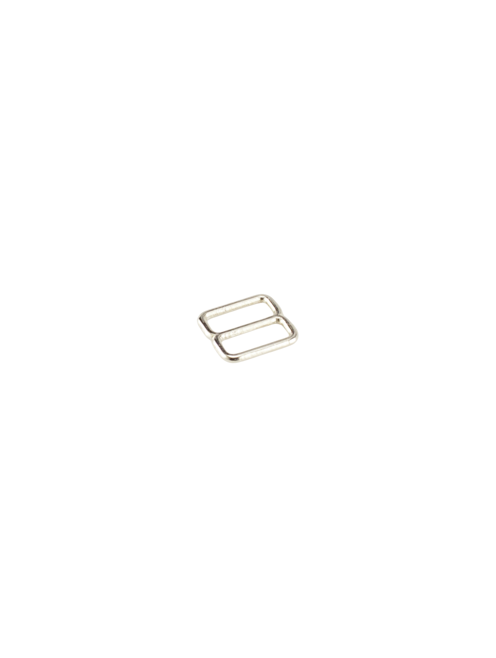 METALLIC SLIDER, 10 mm, SILVER - GOLD (WHOLESALE)