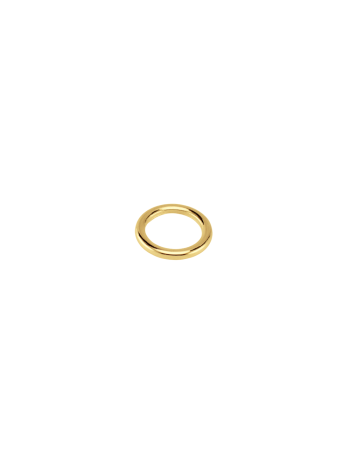 METALLIC RING, 20 mm, SILVER - GOLD (WHOLESALE)