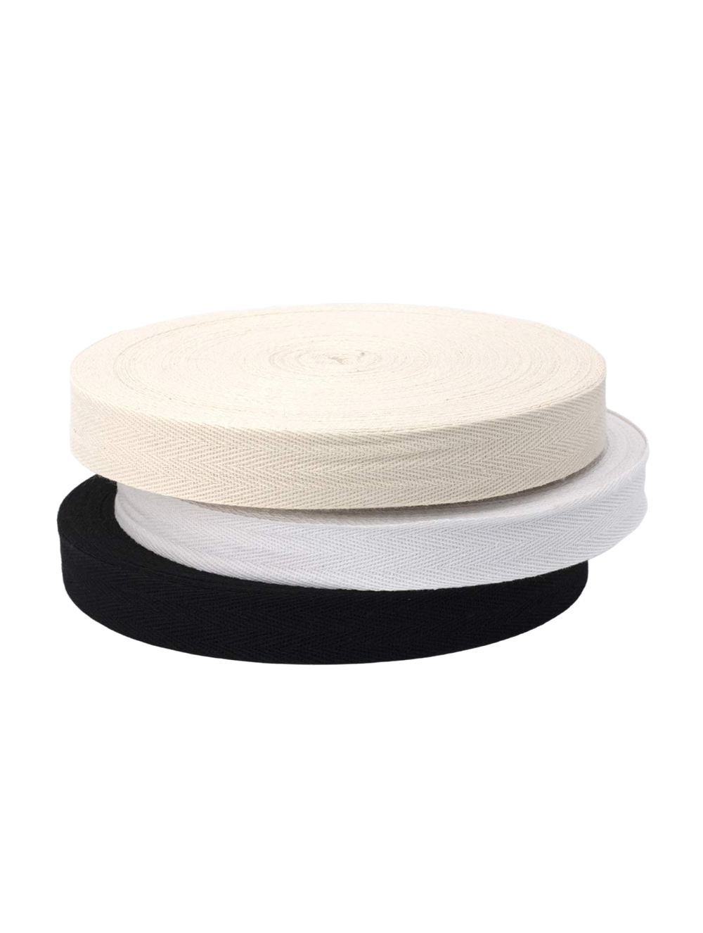 COTTON WOVEN TAPE, 40 mm (WHOLESALE)