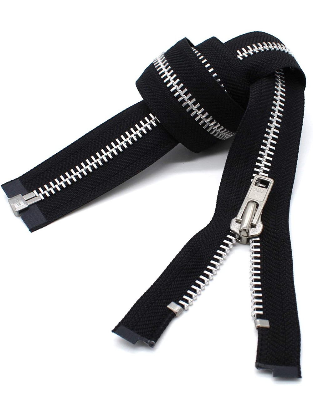 Νο5 OPEN END ALUMINUM METALLIC ZIPPER WHOLESALE