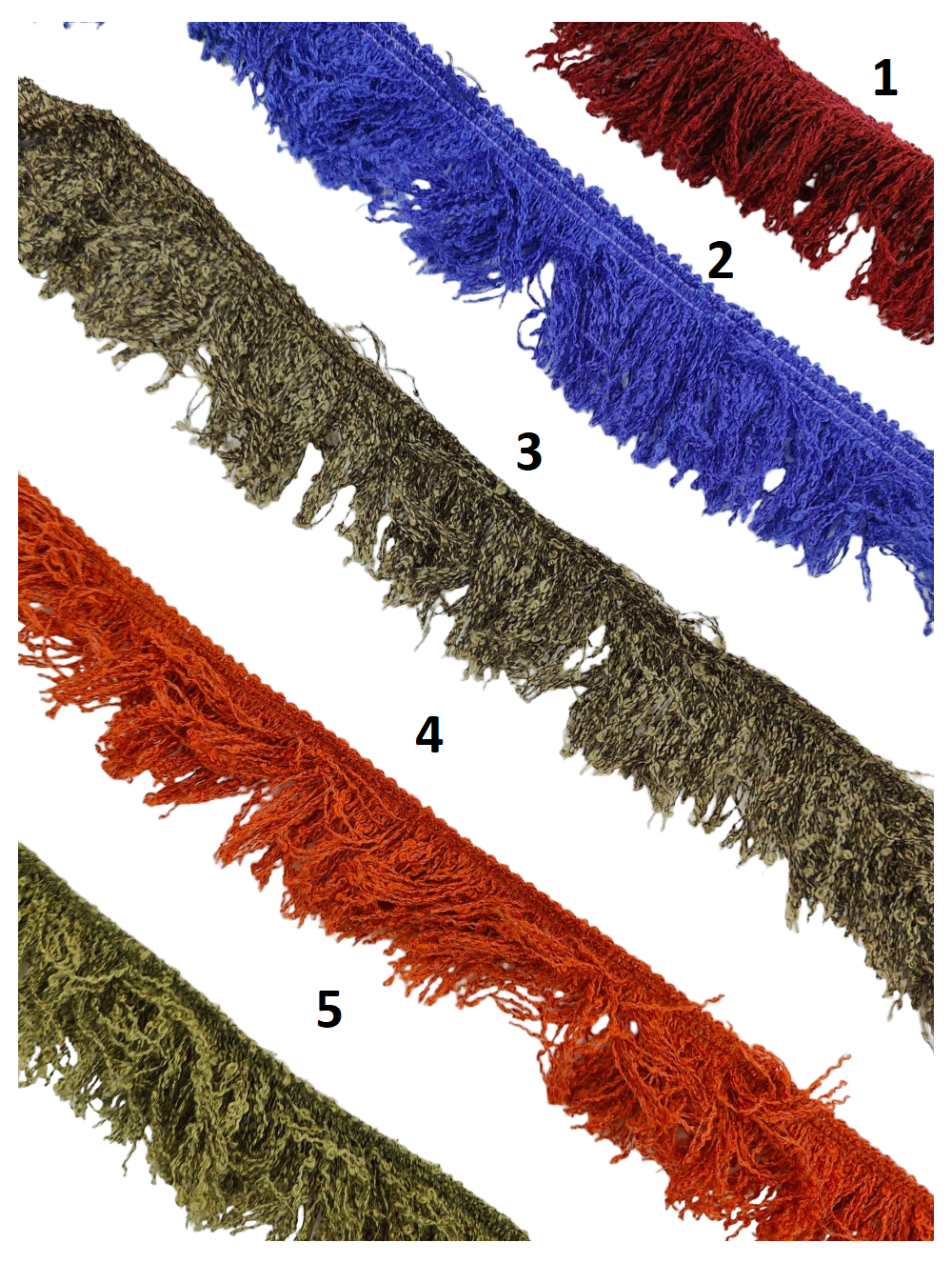 FRINGE ACRYLIC TRIMMING 40 mm wholesale