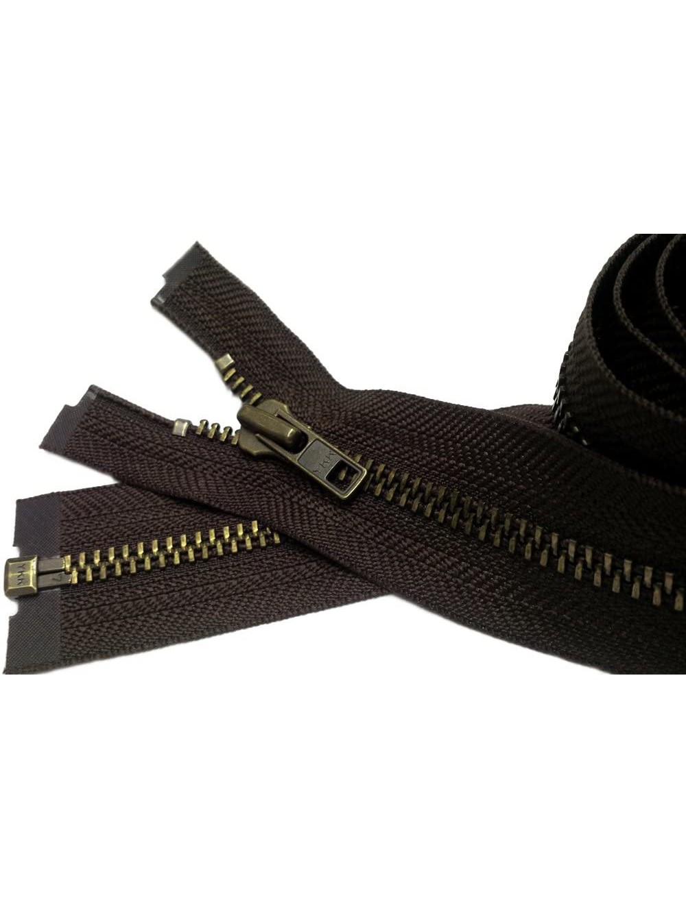 Νο5 OPEN END ANTIQUE BRASS METALLIC ZIPPER wholesale