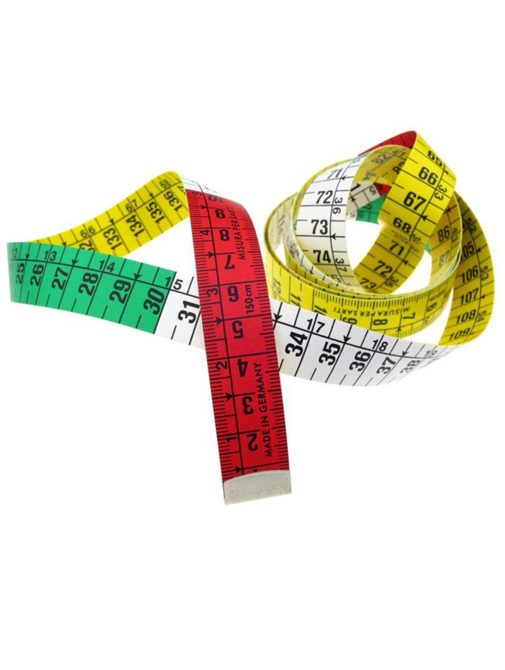 ΜΕΖΟΥΡΑ ΡΑΠΤΙΚΗΣ ΠΟΛΥΧΡΩΜΗ PROFI ΒΙΟΤΕΧΝΙΚΗ 150 cm χονδρικη