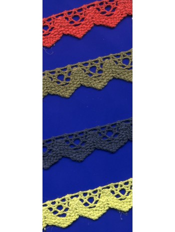 CROCHET LACE COTTON  2 cm wholesale