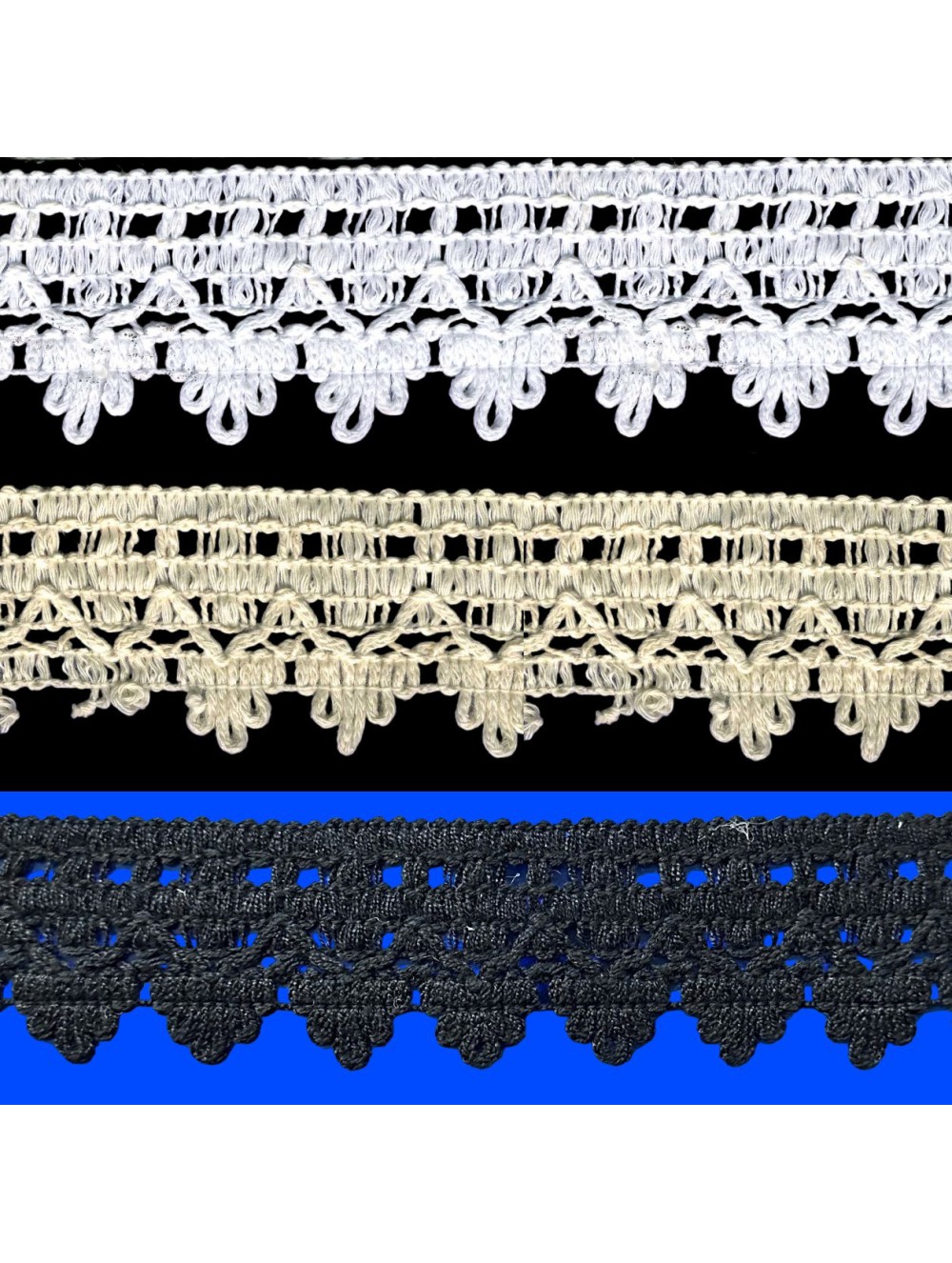 CROCHET LACE COTTON  3.6 cm wholesale