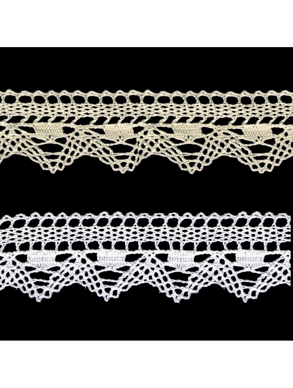 CROCHET LACE COTTON 4 cm wholesale
