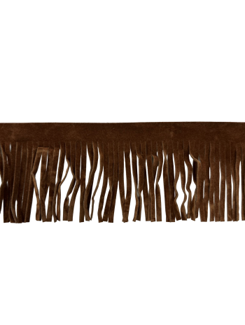 SUEDE FRINGE TRIMMING  70 mm