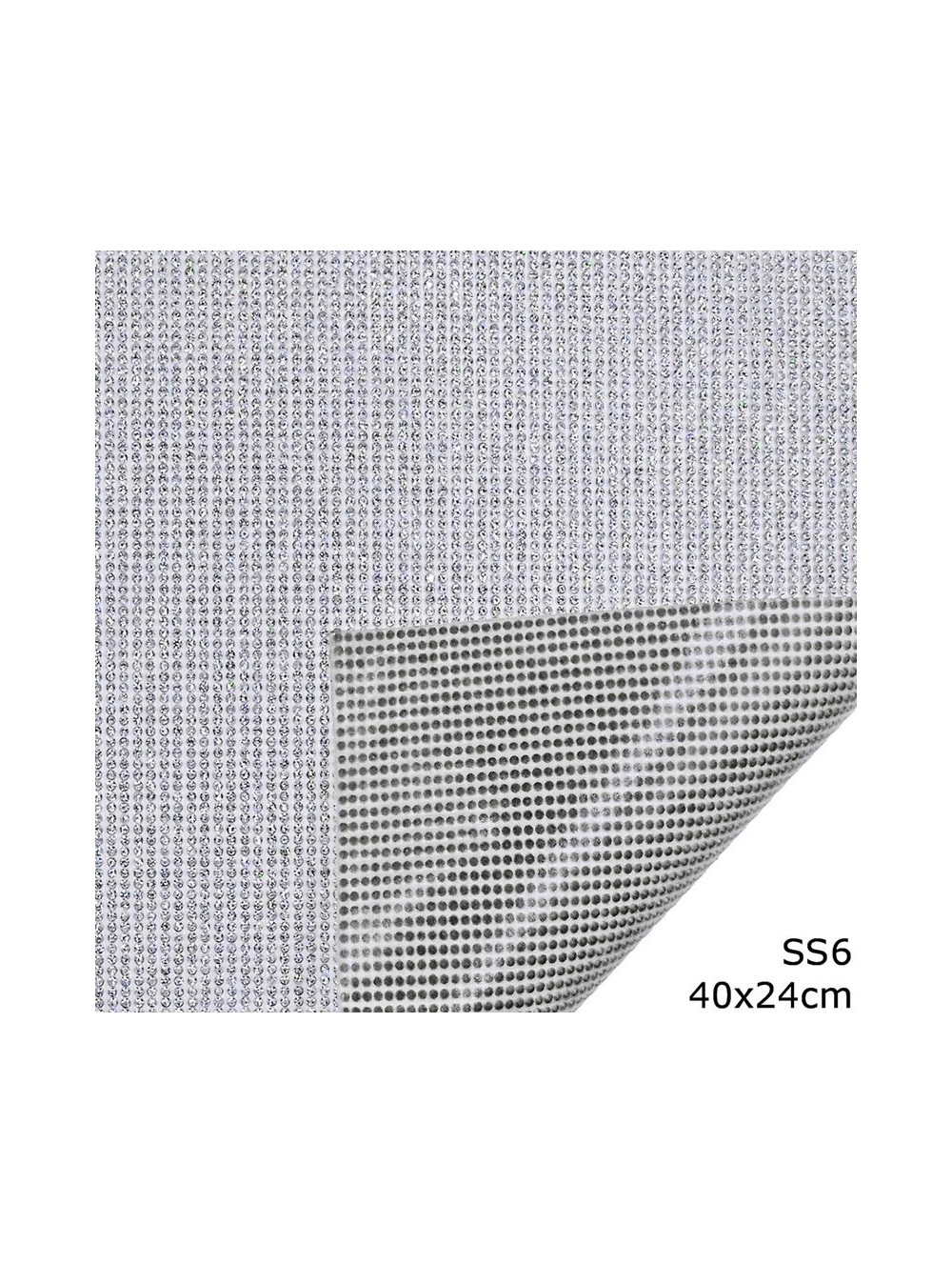 ΤΡΕΣΣΑ ΣΤΡΑΣ (SS6) ΘΕΡΜΟΚΟΛΛΗΤΙΚΗ 40 x 24 cm χονδρικη