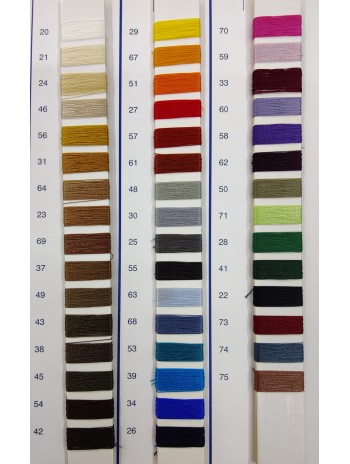 POLYAMIDE ARGO SEWING THREAD , No 14 till 60