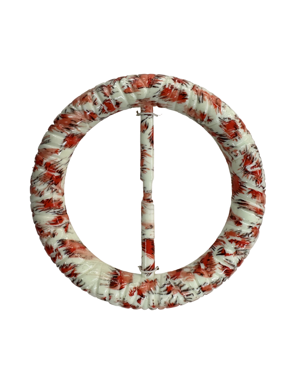 PLASTIC CIRCLE BUCKLE  6 cm wholesale