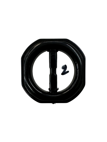 PLASTIC RECTANGLE BUCKLE  3 cm