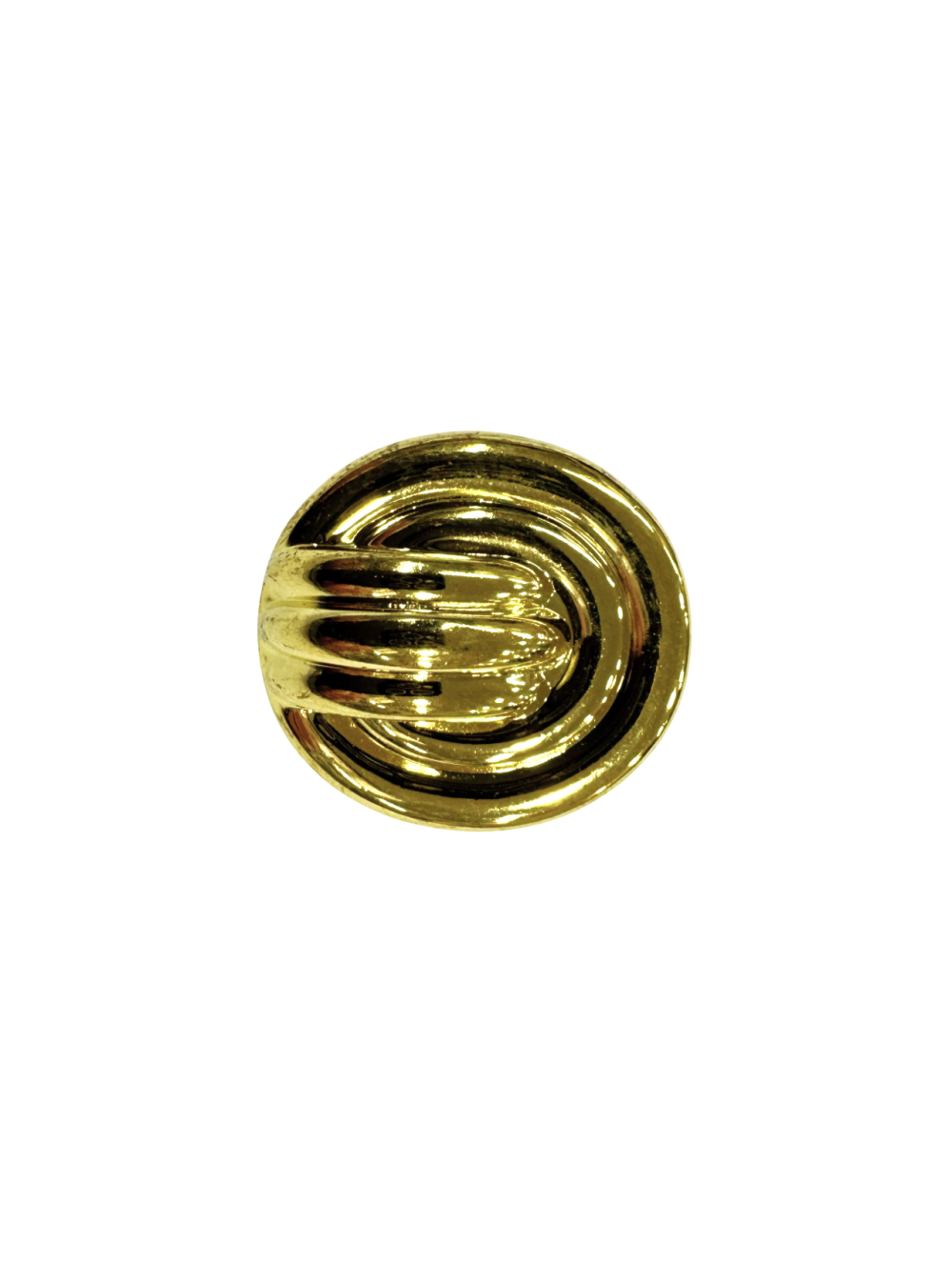 GOLD PLASTIC BUTTON