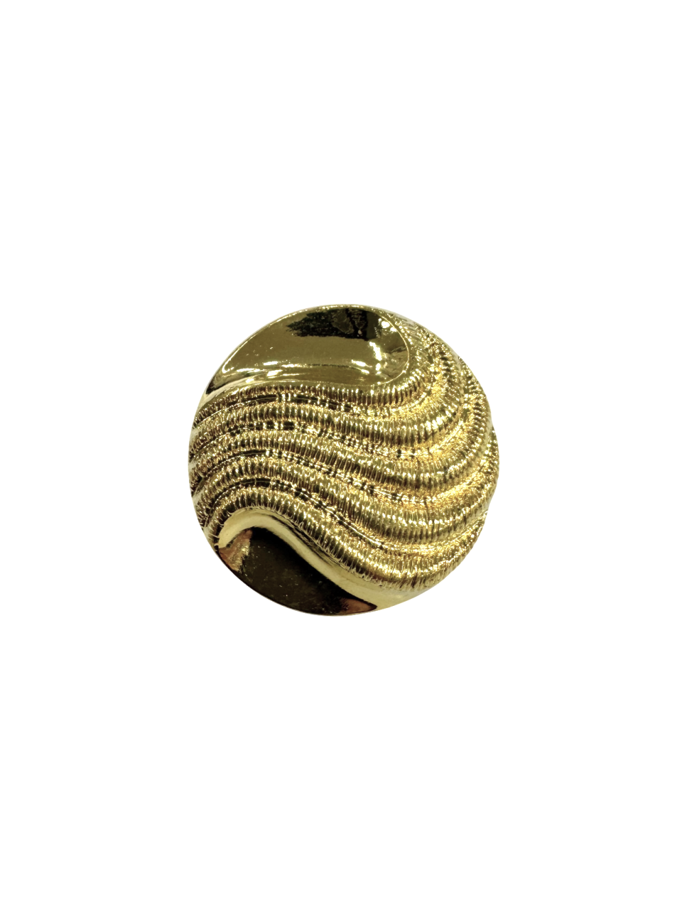 GOLD PLASTIC BUTTON
