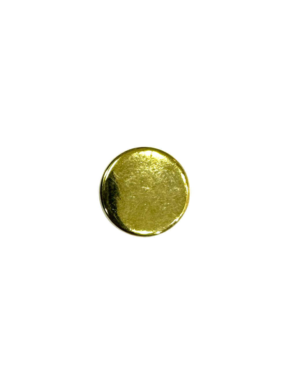 GOLD PLASTIC BUTTON