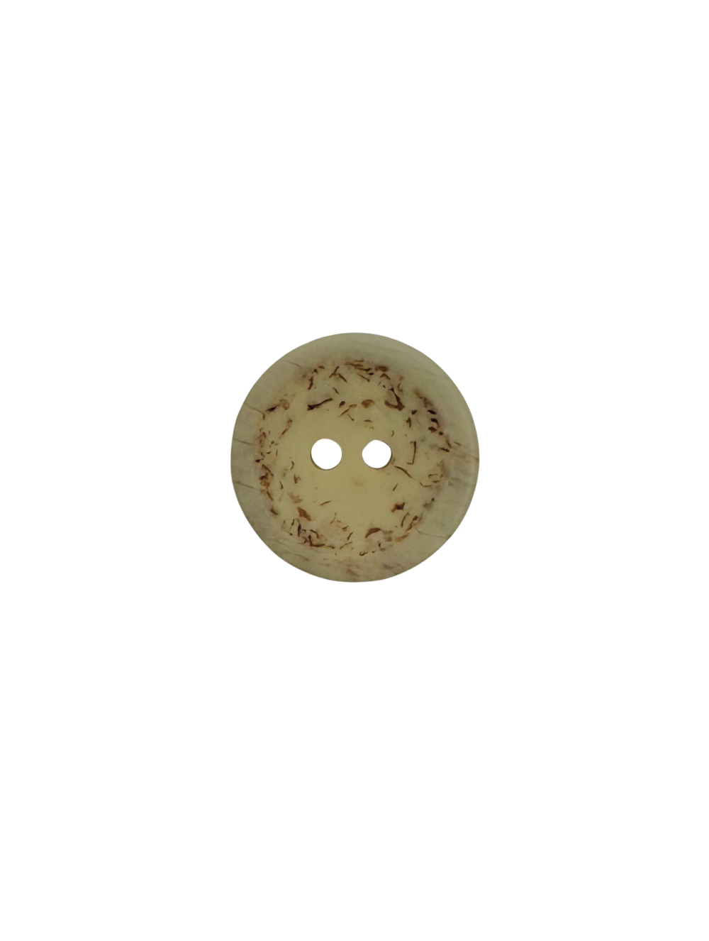 ECRU PLASTIC BUTTON