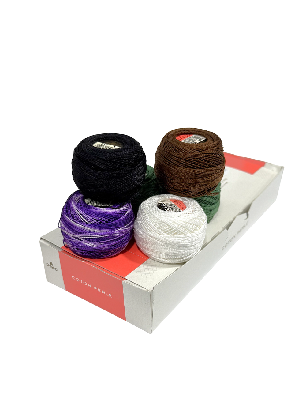 COTTON PEARL No 8 MULTICOLOR - SMALL BALL DMC box