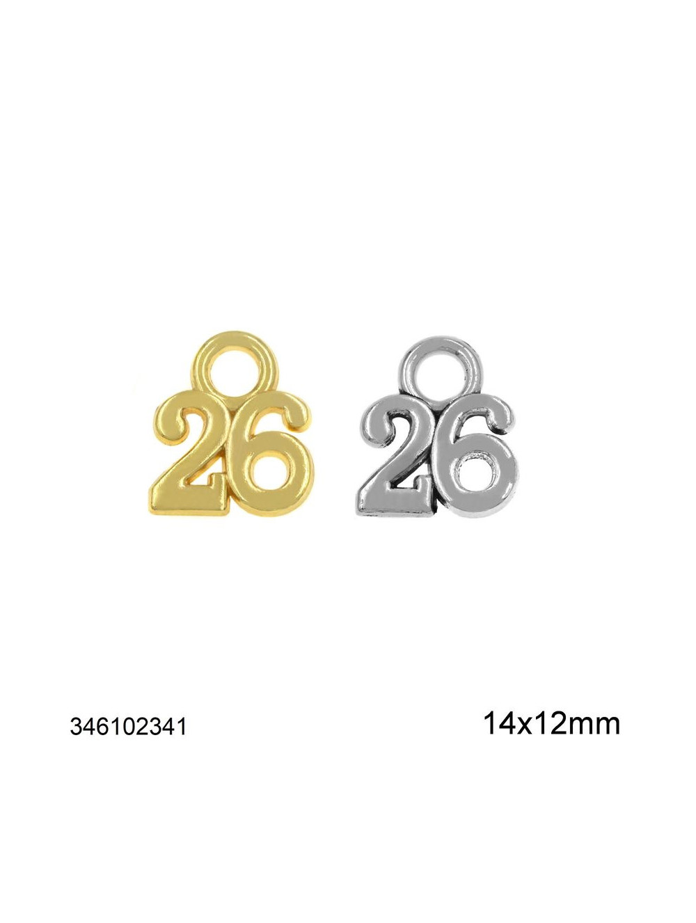 METALLIC ELEMENT NEW YEAR " 25 " wholesale