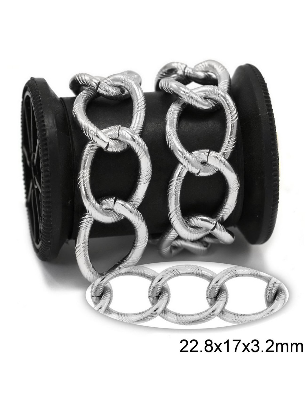 ΑΛΥΣΙΔA 17 mm σκαλισμενη